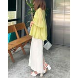 シアーワッシャーフレアスリーブブラウス | INGNI | 詳細画像42