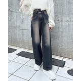 ウエストデザインワイドデニムパンツ | INGNI | 詳細画像5