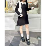 12G PBTリブ衿フェザーニットOP | INGNI  | 詳細画像10 