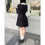 12G PBTリブ衿フェザーニットOP | INGNI  | 詳細画像7 