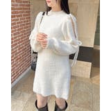 7Gフェザー肩開きリボンニットOP | INGNI  | 詳細画像9 