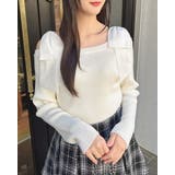 12G肩リボンオフショルニット | INGNI | 詳細画像4