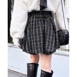 ツイードタックフレアスカパン | INGNI | 詳細画像2