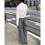 クラッシュデニムワイドパンツ | INGNI  | 詳細画像8 