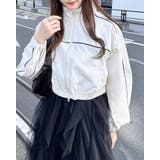 配色パイピングブルゾン | INGNI | 詳細画像4