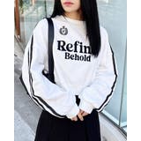 袖レースラインショート裏毛トップス | INGNI | 詳細画像8