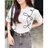 シロ | コード刺繍T | INGNI