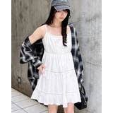 【WEB限定】レースティアードミニキャミワンピース | INGNI  | 詳細画像5 