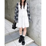 【WEB限定】レースティアードミニキャミワンピース | INGNI  | 詳細画像3 