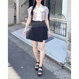 【WEB限定】シアーボウタイ半袖ニット | INGNI  | 詳細画像2 