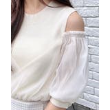 12Gチュールカシュクール半袖ニット | INGNI  | 詳細画像6 