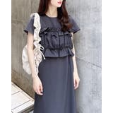 【WEB限定】フリルリボンビスチェ+ワンピースセット | INGNI | 詳細画像4