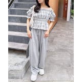 【WEB限定アイテム】イージー裏毛パンツ | INGNI | 詳細画像2