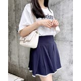 裾レースミニ裏毛プリーツスカート | INGNI  | 詳細画像8 