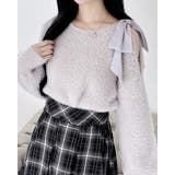 12G肩リボンフェザーニット | INGNI  | 詳細画像2 