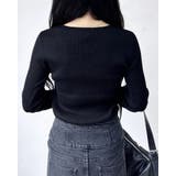 12Gクロスチョーカー長袖ニット | INGNI  | 詳細画像5 