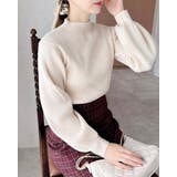 12Gボトルネックリブニット | INGNI  | 詳細画像1 