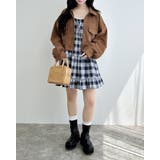 スエードジップショートブルゾン | INGNI  | 詳細画像4 