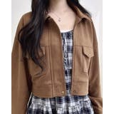 スエードジップショートブルゾン | INGNI  | 詳細画像7 