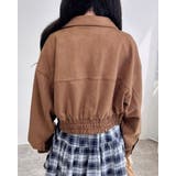 スエードジップショートブルゾン | INGNI  | 詳細画像5 