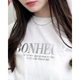 ハクプリントロゴロンT | INGNI | 詳細画像9