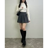 12G ハイネックビジュ付リブニット | INGNI  | 詳細画像6 