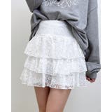 レースフリルミニスカパン | INGNI | 詳細画像1