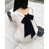 5G Backベロアリボンケーブルチュニックニット | INGNI | 詳細画像7