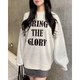 12G3段BIGロゴニット | INGNI | 詳細画像1