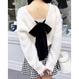 7G Backリボンフェザーニット | INGNI | 詳細画像1