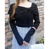 12Gビジュー2WAYオフショルニット | INGNI  | 詳細画像1 