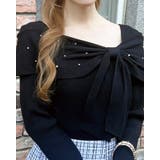 12Gビジュー2WAYオフショルニット | INGNI  | 詳細画像9 