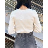 12Gメタルプリントリブニット | INGNI | 詳細画像7