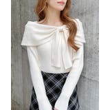 オフホワイト | 12G 2WAYオフショルニット | INGNI 