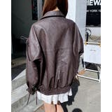 マルチwayリボンフェイクレザーBIGブルゾン | INGNI  | 詳細画像4 