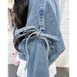 袖リボンクロップド丈Gジャン | INGNI  | 詳細画像6 