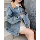 衿異素材取り外しBIG Gジャン | INGNI  | 詳細画像9 