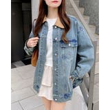 衿異素材取り外しBIG Gジャン | INGNI  | 詳細画像8 