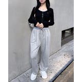 キャミレイヤード風リブレースアップTOPs | INGNI  | 詳細画像9 