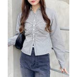 チェック柄ギャザークロップドSH | INGNI  | 詳細画像10 