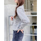 チェック柄ギャザークロップドSH | INGNI  | 詳細画像9 