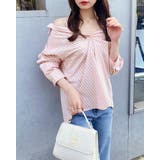 2wayオフショルストライプ柄SH | INGNI  | 詳細画像10 