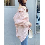 2wayオフショルストライプ柄SH | INGNI  | 詳細画像9 