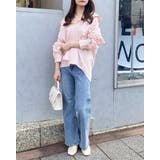 2wayオフショルストライプ柄SH | INGNI  | 詳細画像6 