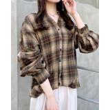 ベージュ/チェック | BackレースUPチェック柄裾タックSH | INGNI 