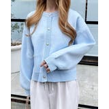 サックス | 12Gスポンディッシュニットカーディガン | INGNI 