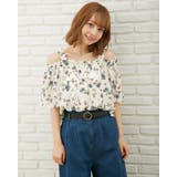 【2018春夏】花柄オフショル/TOPS | INGNI | 詳細画像6