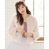 ベージュ | ノーカラーエコファーショートCT | INGNI 