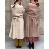 ウスベージュ | サイドスリットBIGロングコート | INGNI 