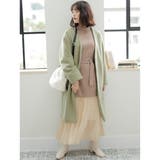 12Gミラノリブサッシュ付モックネックチュニックニット | INGNI  | 詳細画像28 